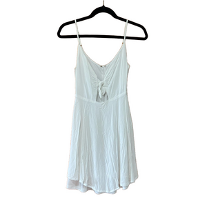 Dainty Hooligan White Dress with Bow